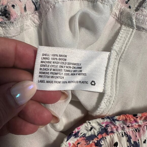 Universal Thread Floral Tiered Mini Skirt XXL - Picture 9 of 11